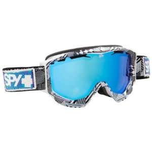 Spy Optics Omega Goggles (Wowzers/ Persimmon wBlue Spectra Mirror Lens 