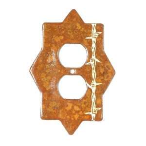  Barbed Wire Light Switch Covers: Barbed Wire Outlet Cover 