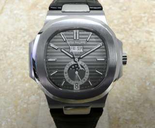 Patek Philippe 5726A 001 Nautilus Annual Calendar Moonphase Stainless 