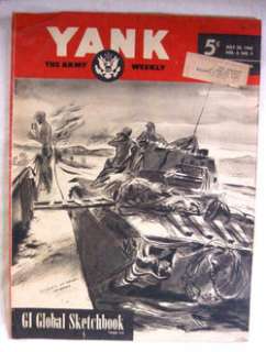 1945 July 20 YANK Magazine   Blackhawks   Germany  