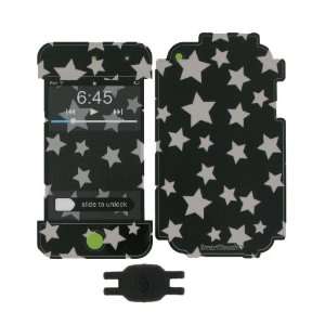  Black Star Design Smart Touch Shield Decal Sticker and Wallpaper 