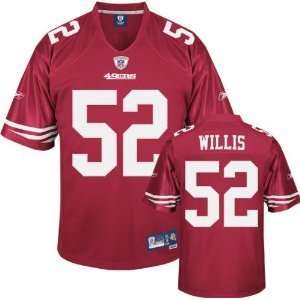   Red NFL Stitched Name & Number San Francisco 49ers Jersey Size Large