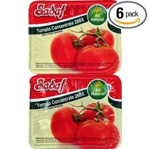 Sadaf Tomato Paste, 260 Grams (Pack of Grocery & Gourmet Food