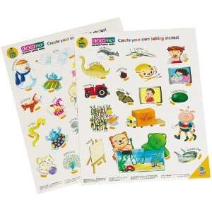  : CrocoLearn Sticker Set 2 Phonics by Small World Toys: Toys & Games