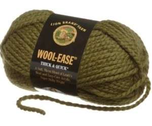 Lion Brand Wool Ease Thick & Quick Yarn   Cilantro  