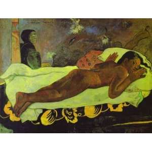 FRAMED oil paintings   Paul Gauguin   24 x 18 inches   Manao tupapau 