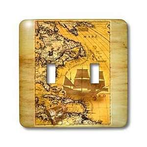  Boehm Graphics Illustration   Treasure Map   Light Switch 