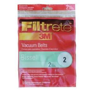  Style 2 Bissell Vacuum Cleaner Replacement Belt (2 Pack 