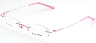 NEW RIMLESS FRAMES GLASSES WITH CUSTOM MYOPIC LENS 229  