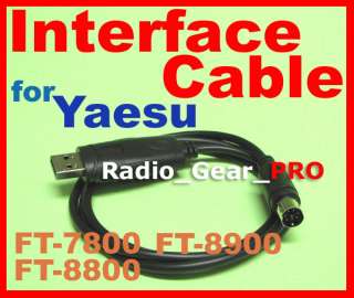   brand new usb programming cable pc 025 for yaesu vertex mobile radios