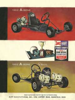 Vintage Beautiful 1962 Rupp Dart Kart A Bone Go Kart Ad  