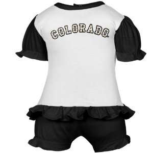    Black Polka Dot Bloomer & T Shirt Set (6 Months)