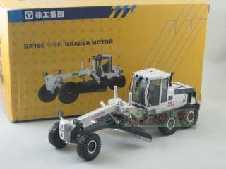 48 China XCMG GR180 GRADER MOTOR White Diecast  