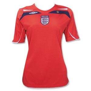 England 08/09 Away Womens Soccer Jersey: Sports 