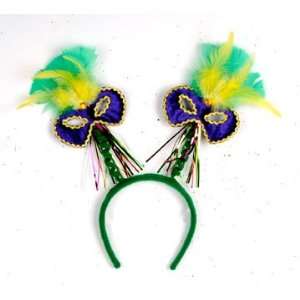  Mardi Gras Face and Feather Boppers Toys & Games