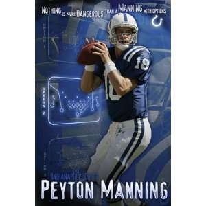  Peyton Manning Indianapolis Colts Poster 3589: Home 
