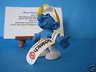 RETIRED* NWT 50TH ANNIVERSARY SMURF REAL GERMANY 20701 PARTY BOW