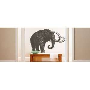    Vinyl Wall Art Decal Sticker Wolly Mammoth 
