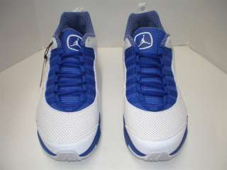 NIB Mens Nike Jordan Comfort Air Max 10 White Old Royal Blue  