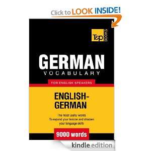   English German   9000 Words Andrey Taranov  Kindle Store