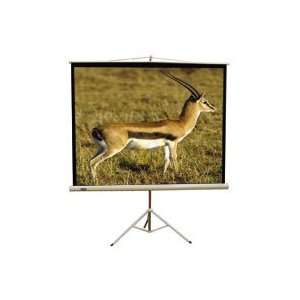 67 inch Tripod Projector Screen, Matte White Fabric, 11 Aspect Ratio 