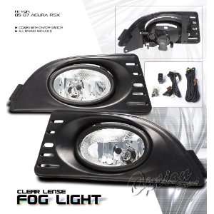  Acura RSX 05 07 Clear Fog Light Kit JDM Style Automotive