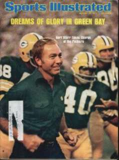 bay packers sports illustrated date 8 25 75 cover bart starr condition 