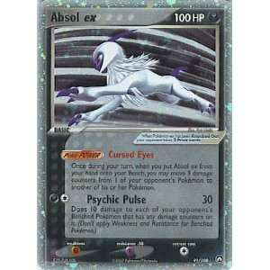  Pokemon   Absol ex (92)   EX Power Keepers   Holofoil 