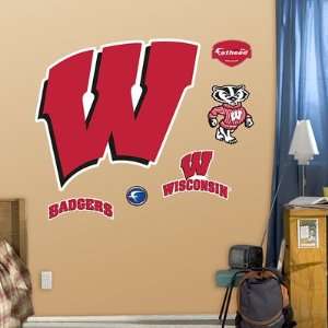  Wisconsin Badgers Logo Fathead NIB 