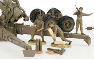 WWII 8 Inch Howitzer Emplacement 132 Scale Diorama  