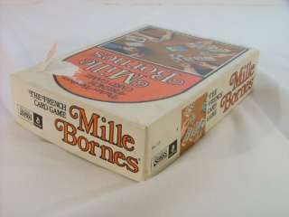 1971 Mille Bornes Card Game No. 13 Parker French Games  