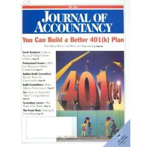  Journal of Accountancy Magazine (May 2001) Books