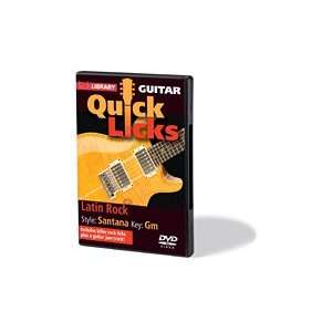  Latin Rock   Quick Licks  DVD Musical Instruments