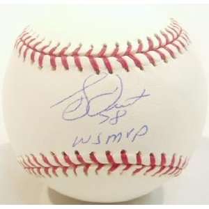  Autographed Bucky Dent Baseball   w/78 WS MVP: Sports 