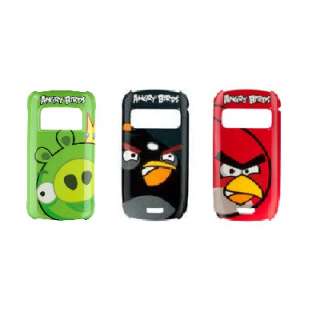 NOKIA C6 01 ANGRY BIRDS HARD CASE COVER 3 PACK BRAND NEW RED GREEN 