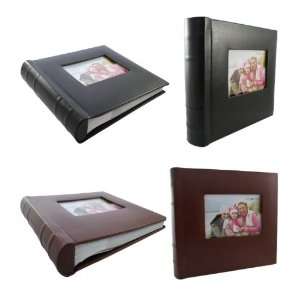 New   Old Town 2 Pack Bonded Leather Photo Album Holds 300 Photos Each 