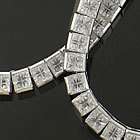 30 Inch Real 925 Sterling Silver Mens Hip Hop Iced Out CZ Chain Bling 