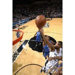  Orlando Magic v San Antonio Spurs Tim Duncan and Dwight 