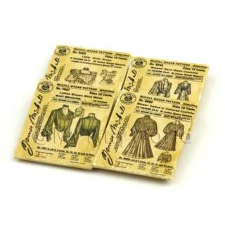 Mini Victorian Dress Pattern Packets (VDPS01)  