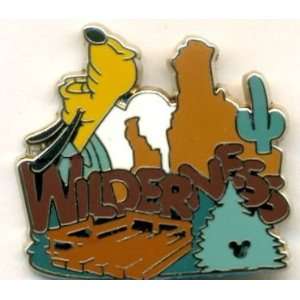   DISNEY 2007 PLUTO HOWLING WILDERNESS FRONTIERLAND PIN: Everything Else