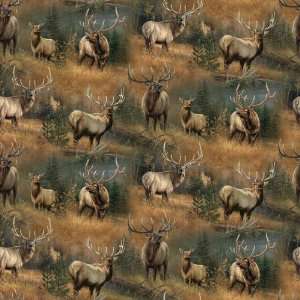  Wild Wings Fabric 44/45 100% Cotton 68x68 D/R Calling The 