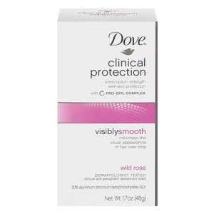 Dove Clinical Protection Antiperspirant Deodorant Visible Smooth Wild 