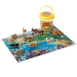  Wild Animal Bitty Bucket Toy Toys & Games