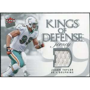   Ultra Kings of Defense Jerseys #KDJT Jason Taylor Sports Collectibles
