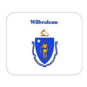  US State Flag   Wilbraham, Massachusetts (MA) Mouse Pad 