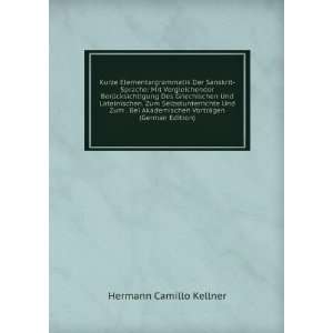   ¤gen (German Edition) Hermann Camillo Kellner  Books