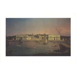   the Isle of Dogs by Giovanni Antonio Canaletto 34x22