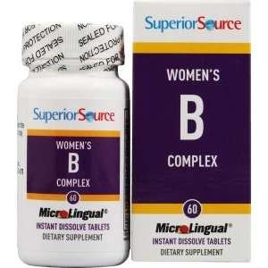  Womens B complex w/B12/Folic Acid