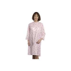   Adult Patient Gown, Pink Rosebuds (84500LPP) Category Garments
