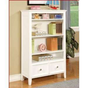  Winners Only Bookcase Del Mar in White WO BDP136B: Home 